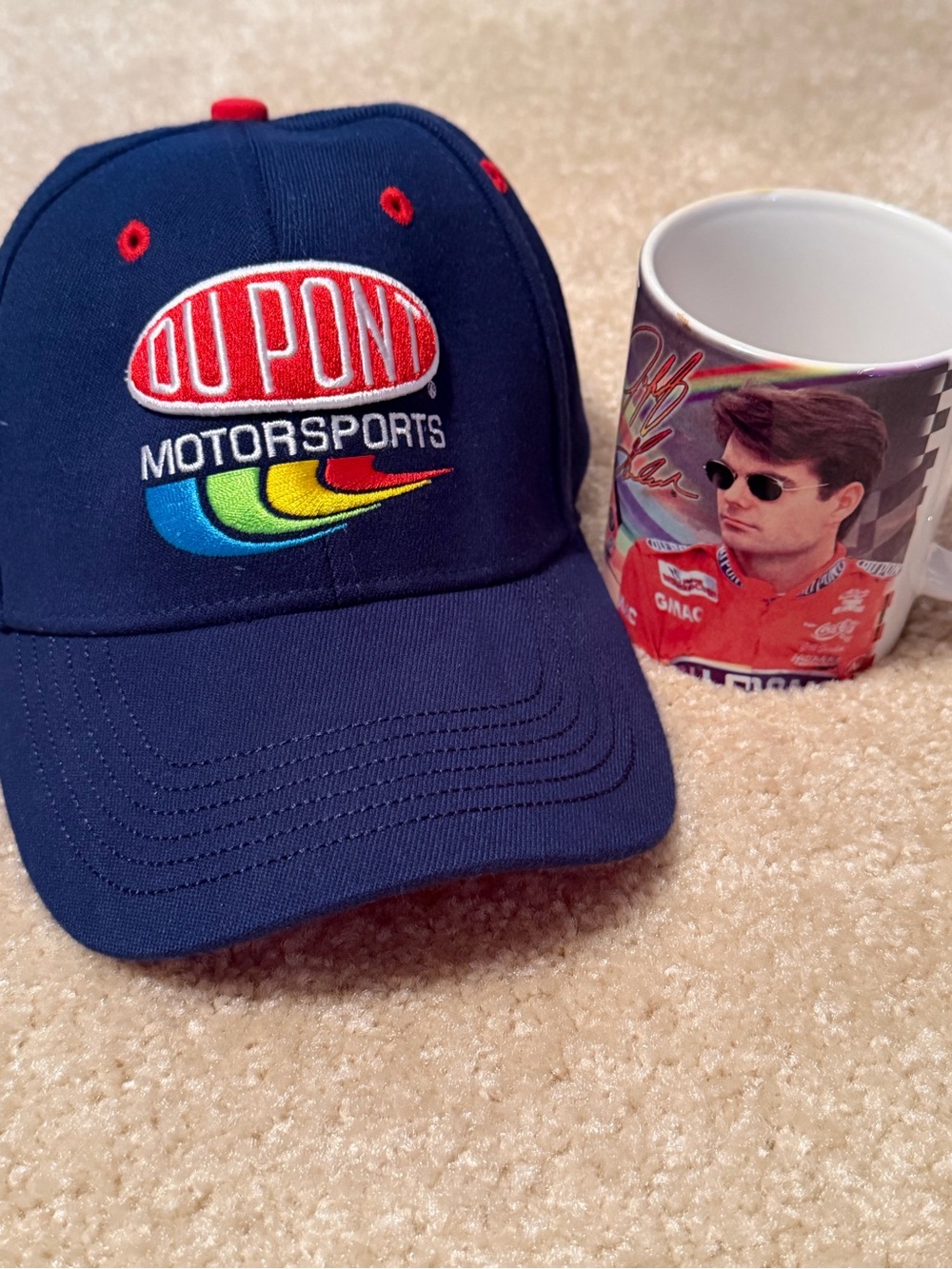 NASCAR Jeff Gordon DuPont Motorsports 24 gift set hat mug new